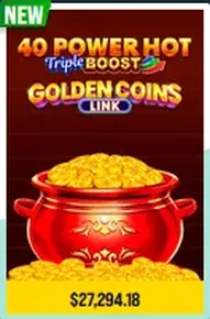40 Power Hot Golden Coins — igra u Golisimo Casinu